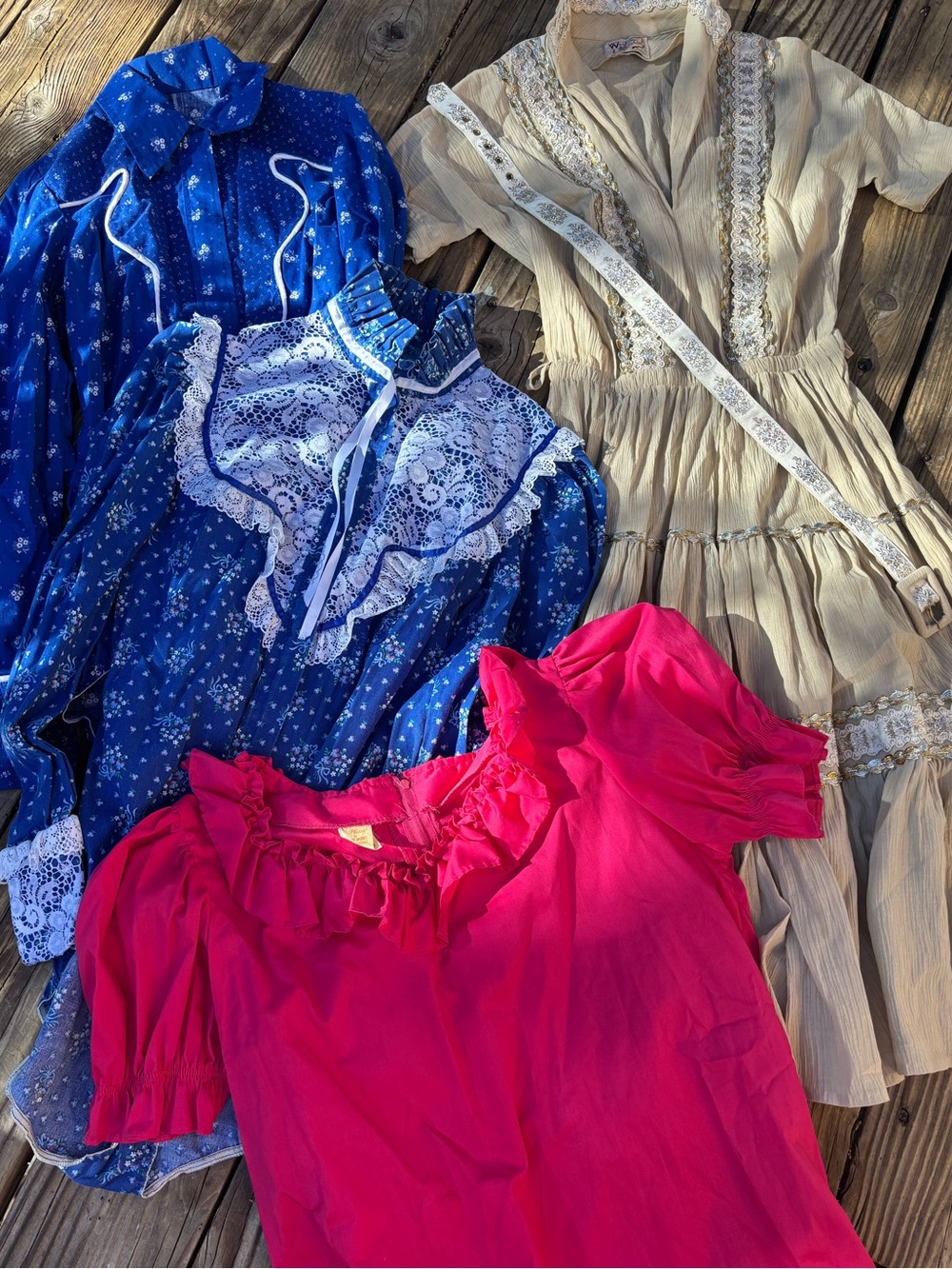 5 pc Set VINTAGE Women’s Western XS
